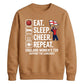 England Women Cheer Squad Women Cricket Sweatshirt - ICC T20 World Cup