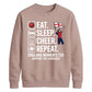 England Women Cheer Squad Women Cricket Sweatshirt - ICC T20 World Cup