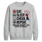 England Women Cheer Squad Women Cricket Sweatshirt - ICC T20 World Cup