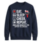 England Women Cheer Squad Women Cricket Sweatshirt - ICC T20 World Cup