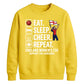 England Women Cheer Squad Women Cricket Sweatshirt - ICC T20 World Cup