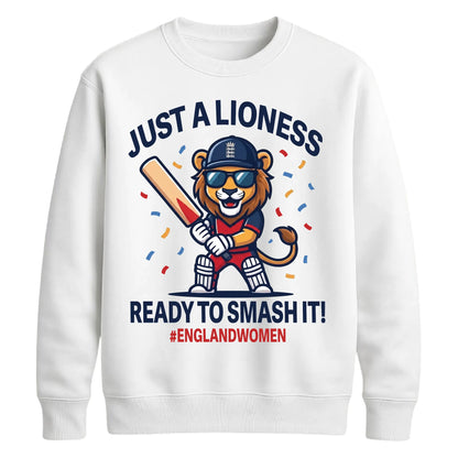England Women Lioness Women Cricket Sweatshirt - ICC T20 World Cup