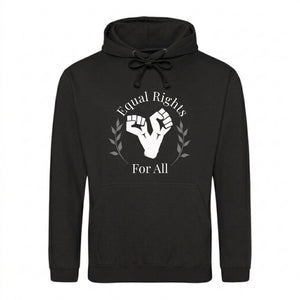 Equal Rights For All Botanical Fists Pride Month Hoodie