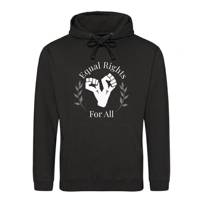 Equal Rights For All Botanical Fists Pride Month Hoodie