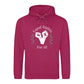 Equal Rights For All Botanical Fists Pride Month Hoodie
