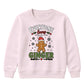 Everyone Loves A Ginger Graphic Christmas Kids Sweatshirt
