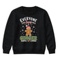 Everyone Loves A Ginger Graphic Christmas Kids Sweatshirt