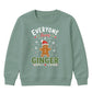 Everyone Loves A Ginger Graphic Christmas Kids Sweatshirt