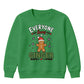 Everyone Loves A Ginger Graphic Christmas Kids Sweatshirt