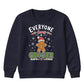 Everyone Loves A Ginger Graphic Christmas Kids Sweatshirt