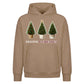 Fabulous Potted Trees Festive Christmas Oversized Hoodie
