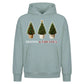 Fabulous Potted Trees Festive Christmas Oversized Hoodie