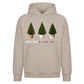 Fabulous Potted Trees Festive Christmas Oversized Hoodie