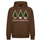Fabulous Potted Trees Festive Christmas Oversized Hoodie
