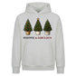 Fabulous Potted Trees Festive Christmas Oversized Hoodie