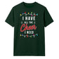 Fairy Lights Slogan Print Festive Christmas Unisex T-Shirt