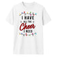 Fairy Lights Slogan Print Festive Christmas Unisex T-Shirt