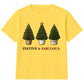 Festive And Fabulous Potted Trees Christmas Kids T-Shirt