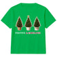Festive And Fabulous Potted Trees Christmas Kids T-Shirt