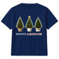 Festive And Fabulous Potted Trees Christmas Kids T-Shirt