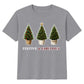 Festive And Fabulous Potted Trees Christmas Kids T-Shirt