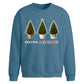 Festive And Fabulous Trees Christmas Oversized Sweatshirt