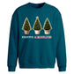 Festive And Fabulous Trees Christmas Oversized Sweatshirt