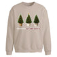 Festive And Fabulous Trees Christmas Oversized Sweatshirt