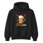 Festive Brewmas Beer Mug Antlers Christmas Unisex Hoodies