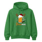 Festive Brewmas Beer Mug Antlers Christmas Unisex Hoodies