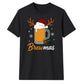 Festive Brewmas Beer Mug Graphic Christmas Unisex T-Shirt