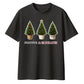 Festive Fabulous Potted Trees Christmas Oversized T-Shirt