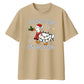 Festive Goose On The Loose Art Christmas Oversized T-Shirt