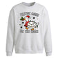 Festive Goose On The Loose Christmas Oversized Sweatshirt