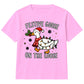 Festive Goose On The Loose Graphic Christmas Kids T-Shirt