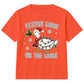 Festive Goose On The Loose Graphic Christmas Kids T-Shirt