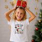 Festive Goose On The Loose Graphic Christmas Kids T-Shirt
