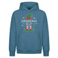 Festive Grandma Elf Holidays Christmas Oversized Hoodie