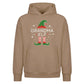 Festive Grandma Elf Holidays Christmas Oversized Hoodie