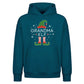 Festive Grandma Elf Holidays Christmas Oversized Hoodie