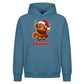 Festive highland cow graphic Christmas Oversized Hoodie