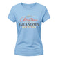 Festive holiday first time grandma Christmas Ladies T-Shirt