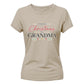 Festive holiday first time grandma Christmas Ladies T-Shirt