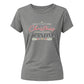 Festive holiday first time grandma Christmas Ladies T-Shirt
