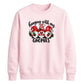 Festive holiday gnomes graphic Christmas Unisex Sweatshirt