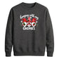 Festive holiday gnomes graphic Christmas Unisex Sweatshirt