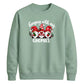 Festive holiday gnomes graphic Christmas Unisex Sweatshirt
