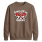 Festive holiday gnomes graphic Christmas Unisex Sweatshirt