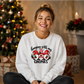 Festive holiday gnomes graphic Christmas Unisex Sweatshirt