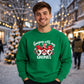 Festive holiday gnomes graphic Christmas Unisex Sweatshirt